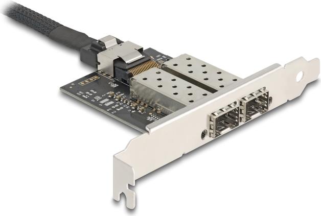Купить Delock Mini PCIe I/O full size 2 x SFP Gigabit LAN (95281) в магазине wardena.ru
