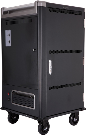 Купить V7 CHGCT30-1K - Wagen (nur Laden) - für 30 Tablets / Notebooks - verriegelbar - hochwertiger, kalt gerollter Stahl - Grau, Schwarz в магазине wardena.ru