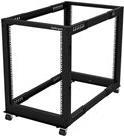 Купить StarTech.com 15U Open Frame Rack - 4 Post - 22-40 in. Adjustable Depth - Schrank - offener Rahmen - 4 Pfosten - bodenstehend - Schwarz - 15U (4POSTRACK15U) в магазине wardena.ru