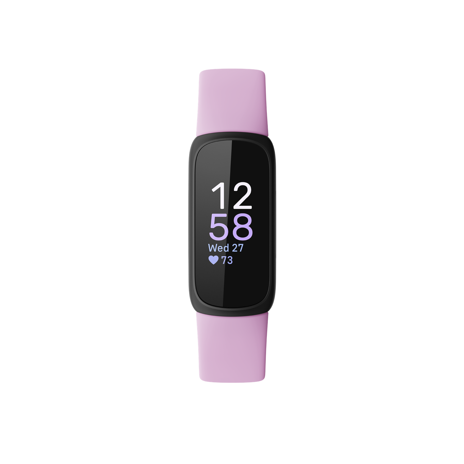 Купить Fitbit Inspire 3 - Schwarz - Aktivitätsmesser mit Band - lilac bliss - Handgelenkgröße: bis zu 221 mm - Bluetooth (FB424BKLV) в магазине wardena.ru