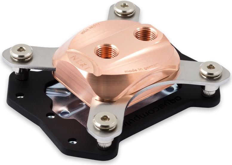 Купить Aqua Computer Cuplex kryos NEXT - Flüssigkühlsystem für CPU im Waterblock-Design - (für: LGA1156, LGA1155, LGA1150, LGA1151) - Kupfer - Rötlich (21603) в магазине wardena.ru