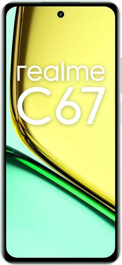 Купить realme C67 17,1 cm (6.72") Dual-SIM Android 13 4G 6 GB 128 GB 5000 mAh Grün () в магазине wardena.ru
