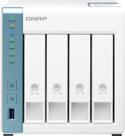 Купить QNAP TS-431P3-4G - NAS-Server - 4 Schächte - 32 TB - SATA 6Gb/s - HDD 8 TB x 4 - RAID 0, 1, 5, 6, 10, JBOD, 5 Hot Spare, 6 Hot Spare, 10-Hot-Spare, 1 Hot-Spare - RAM 4 GB - 2.5 Gigabit Ethernet - iSCSI Support (TS-431P3-4G/32TBVN) в магазине wardena.ru