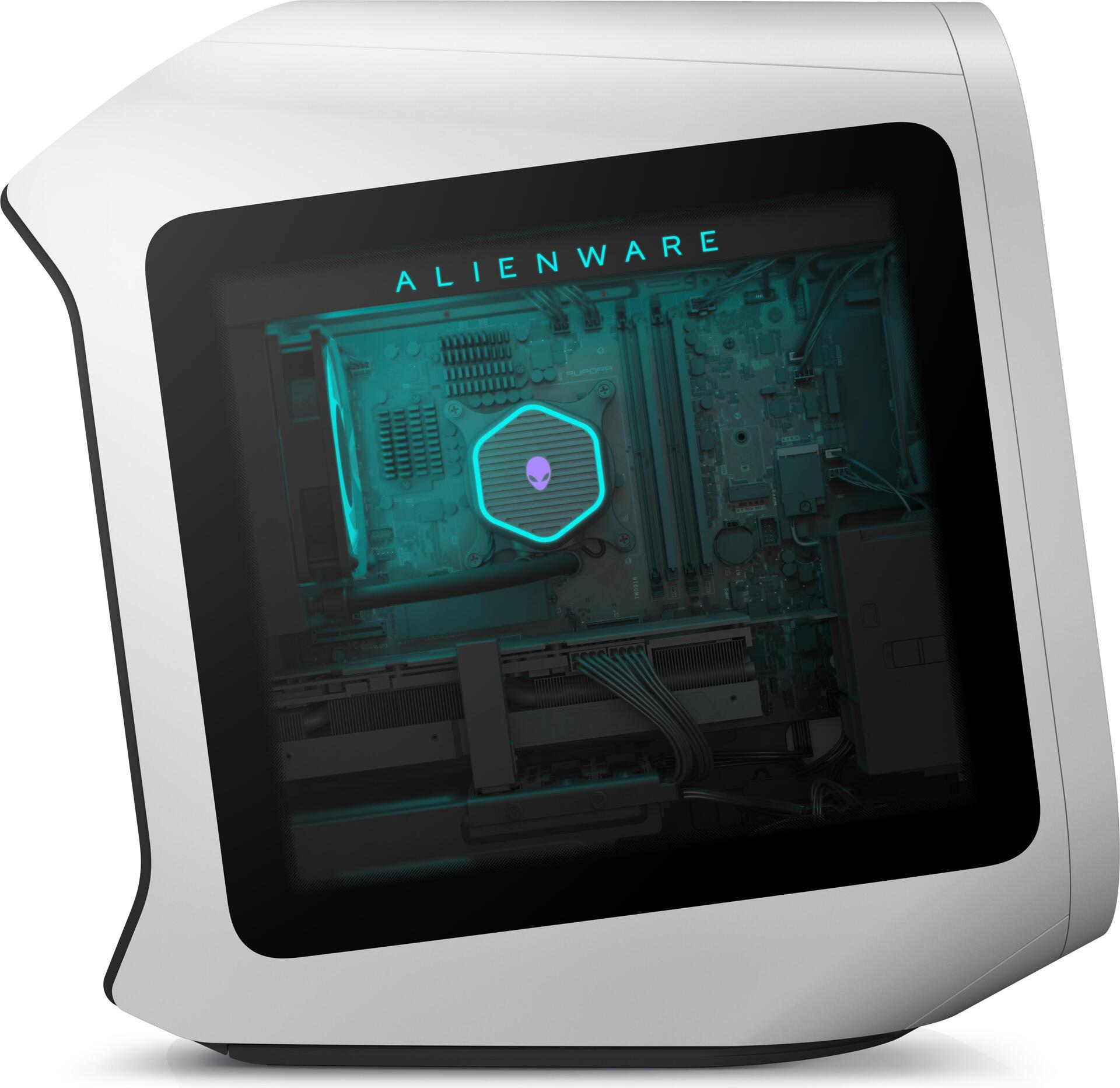 Купить Alienware Aurora R13 i9-12900KF Desktop Intel® Core™ i9 32 GB DDR5-SDRAM 1000 GB SSD Windows 11 Home PC Weiß (P54R4) в магазине wardena.ru