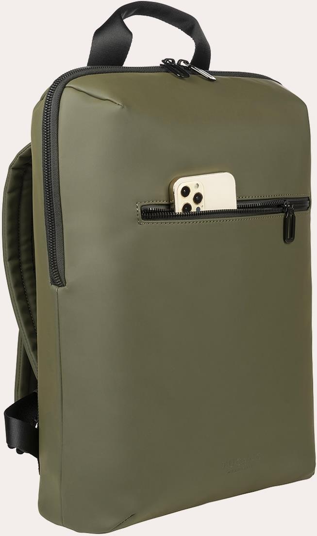 Купить Tucano Gommo 40,6 cm (16") Rucksack Schwarz - Grün (BKGOM15-VM) в магазине wardena.ru