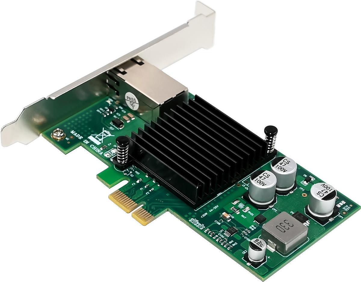 Купить InLine Gigabit Netzwerkkarte 1x RJ45 1 Gb/s PCIe x1 PoE+ (51125O) в магазине wardena.ru