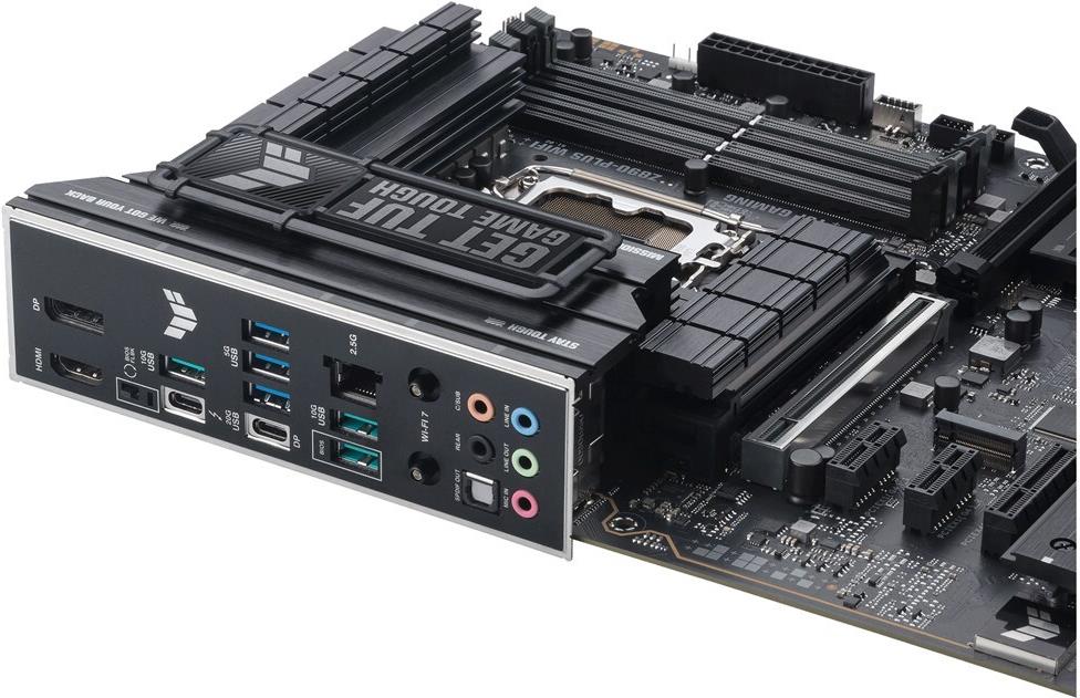 Купить ASUS TUF GAMING Z890-PLUS WIFI - Z890/LGA1851/DDR5/ATX (90MB1IQ0-M0EAY0) в магазине wardena.ru