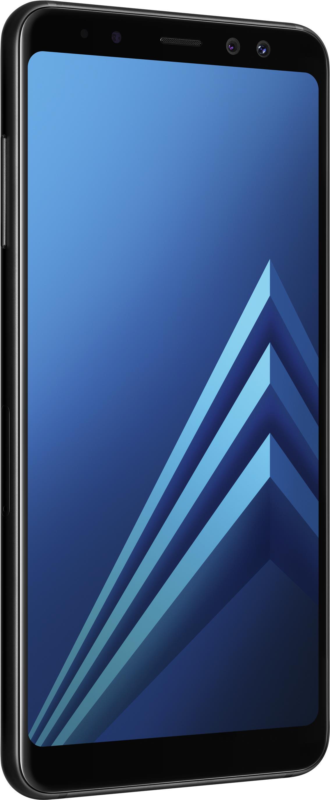 Купить Samsung Galaxy A8 (2018) Enterprise Edition - 4G Smartphone - Dual-SIM - RAM 4 GB / Internal Memory 32 GB - microSD slot - OLED-Display - 5.6" - 2220 x 1080 Pixel - rear camera 16 MP - 2x front cameras 16 MP, 8 MP - schw (SM-A530FZKDE28) в магазине wardena.ru