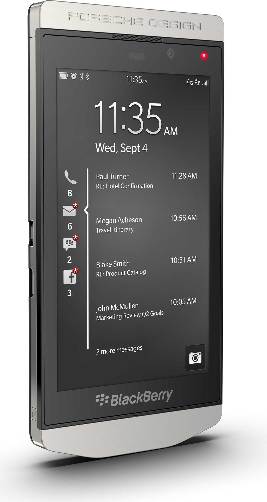 Купить BlackBerry Porsche Design P'9982 - BlackBerry-Smartphone - 3G - BlackBerry OS (PRD-57030-001) в магазине wardena.ru