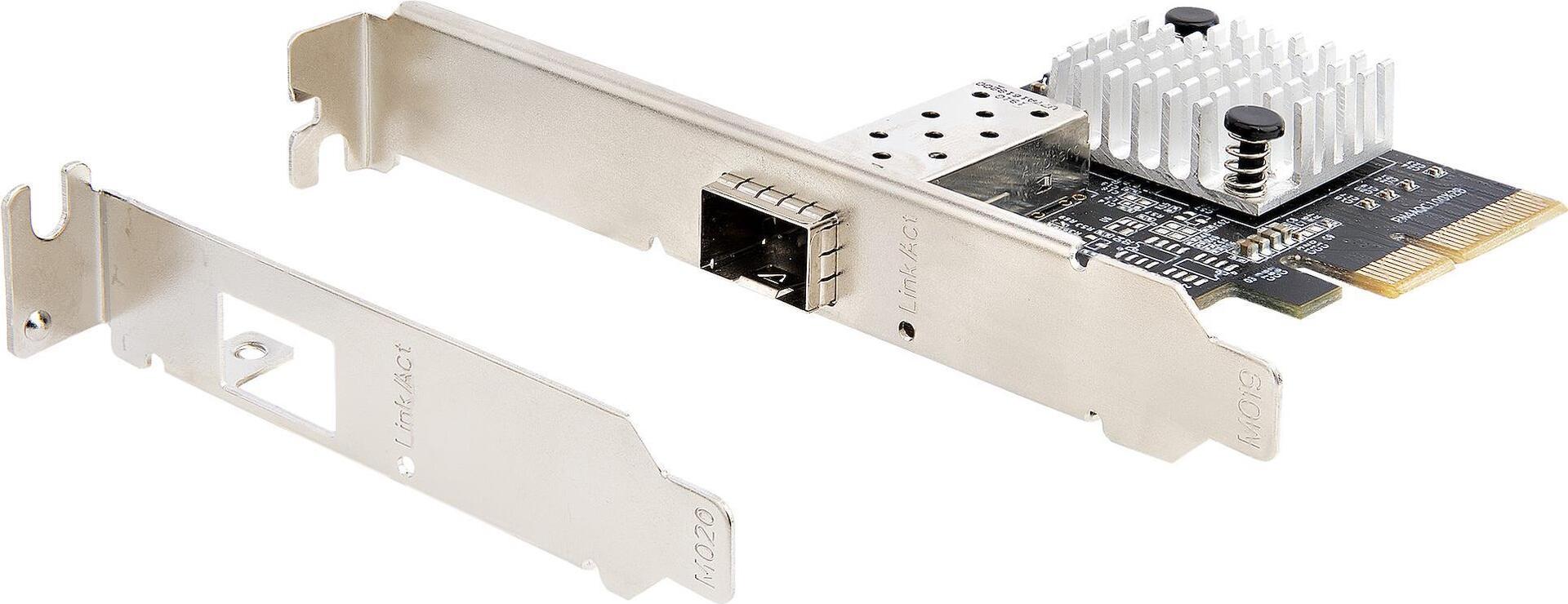 Купить StarTech.com 10Gbe PCI Express SFP+ Netzwerkkarte - LWL Netzwerkkarte mit SFP+ Port - Open SFP+ für MSA-konforme LWL/Glasfaser/Kupfer Module/Direct-Attach Kabel - 10Gbit LWL PCIe NIC (PEX10GSFP) в магазине wardena.ru