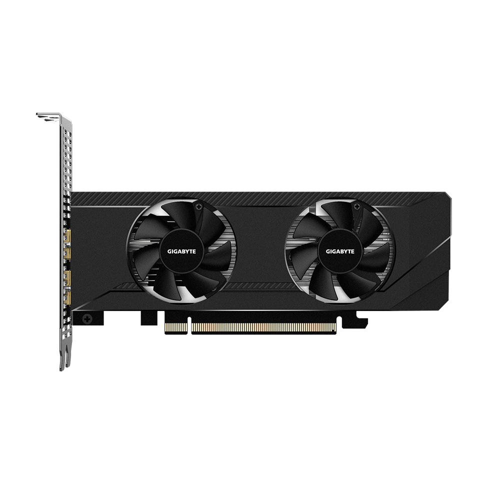 Купить Gigabyte Radeon RX 6400 D6 LOW PROFILE 4G - Grafikkarten - Radeon RX 6400 - 4GB GDDR6 - PCIe 4,0 Low-Profile - HDMI, DisplayPort (GV-R64D6-4GL) в магазине wardena.ru