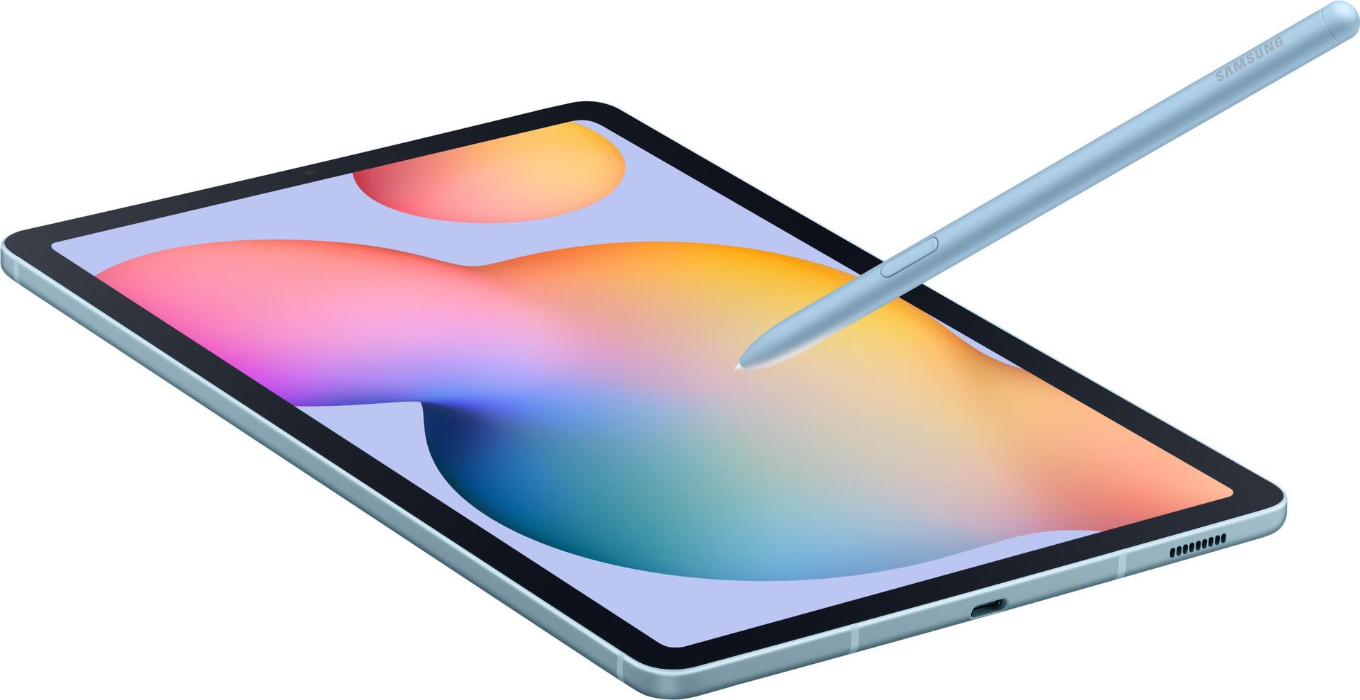 Купить Samsung Galaxy Tab S6 Lite - Tablet - Android - 64 GB - 26.31 cm (10.4") TFT (2000 x 1200) - microSD-Steckplatz - 3G, 4G - Angora Blue (SM-P615NZBADBT) в магазине wardena.ru