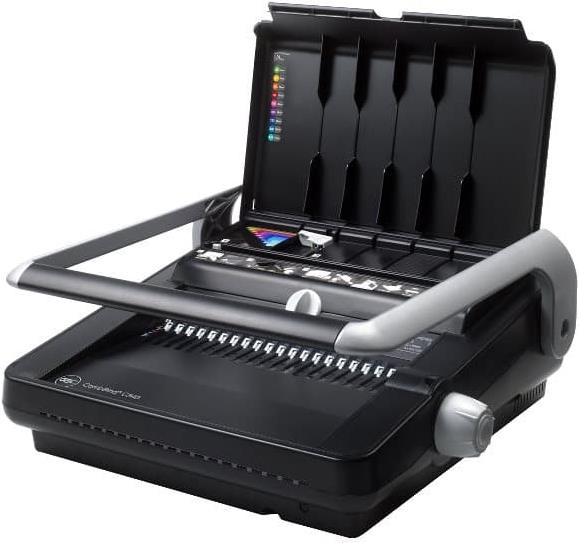 Купить GBC Plastikbindegerät CombBind C340, grau/anthrazit bis DIN A4, Stanzleistung: 25 Blatt, Bindekapazität: 450 (4400420) в магазине wardena.ru