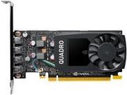 Купить PNY NVIDIA Quadro P1000 - Grafikkarten - Quadro P1000 - 4GB GDDR5 - PCIe 3.0 x16 Low-Profile - 4 x Mini DisplayPort (VCQP1000V2-PB) в магазине wardena.ru