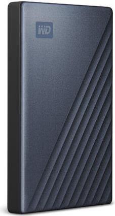 Купить WD My Passport Ultra WDBC3C0020BBL - Festplatte - verschlüsselt - 2TB - extern (tragbar) - USB3.0 (USB-C Steckverbinder) - 256-Bit-AES - Blau (WDBC3C0020BBL-WESN) в магазине wardena.ru