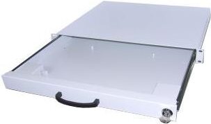 Купить Aixcase - Rack Keyboard Shelf - beige - 1U - 48.3 cm (19") (AIX-19K1U-W) в магазине wardena.ru