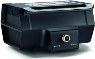 Купить Severin PG 8106 SEVO GT Grill Skottel braai Elektro Schwarz - Silber 3000 W (PG8106) в магазине wardena.ru