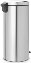 Купить Brabantia 111822 Mülleimer 30 l Rund Edelstahl (11 18 22) в магазине wardena.ru