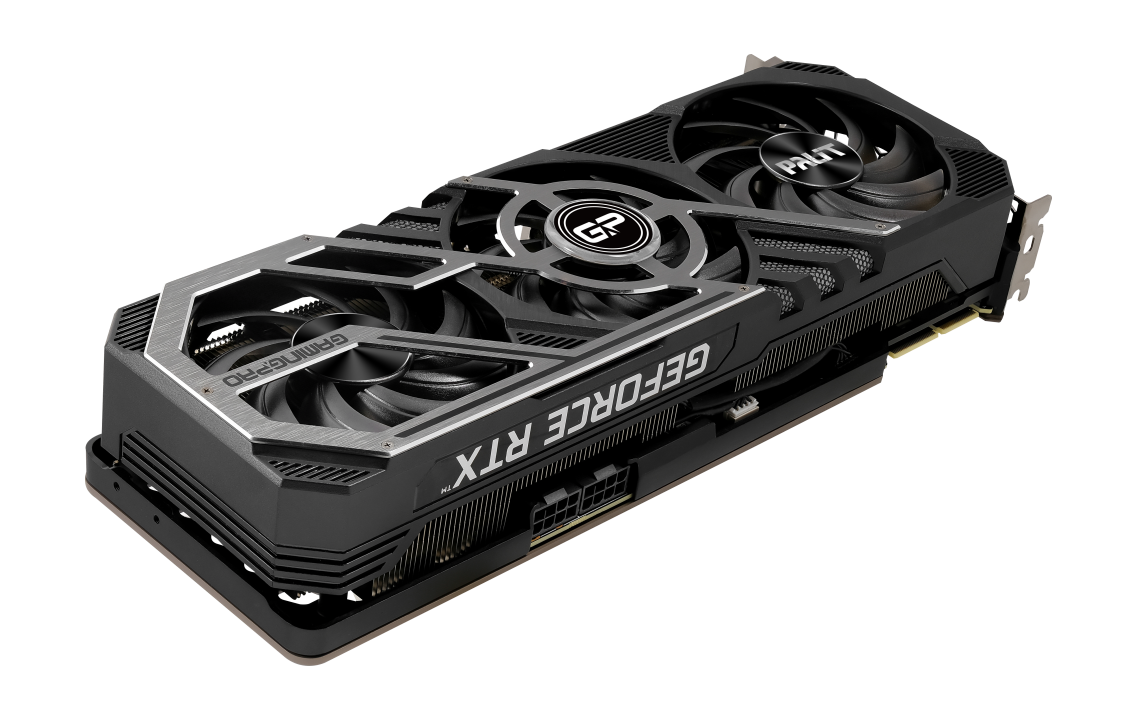 Купить Palit GeForce RTX 3090 GamingPro - Grafikkarten - GF RTX 3090 - 24GB GDDR6X - PCIe 4,0 - HDMI, 3 x DisplayPort (NED3090019SB-132BA) в магазине wardena.ru