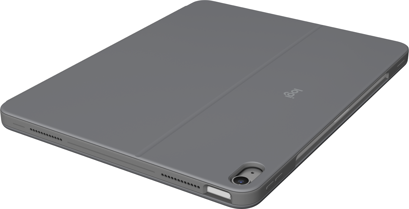 Купить Logitech Combo Touch - Tastatur und Foliohülle - mit Trackpad - hintergrundbeleuchtet - Apple Smart connector - QWERTZ - Schweiz - Oxford Gray - für Apple 13-inch iPad Air (M2) (920-012612) в магазине wardena.ru