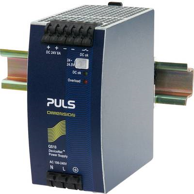 Купить PULS Netzteil / Stromversorgung 24 V 8 A 192 W 1 x (QS10.DNET) в магазине wardena.ru