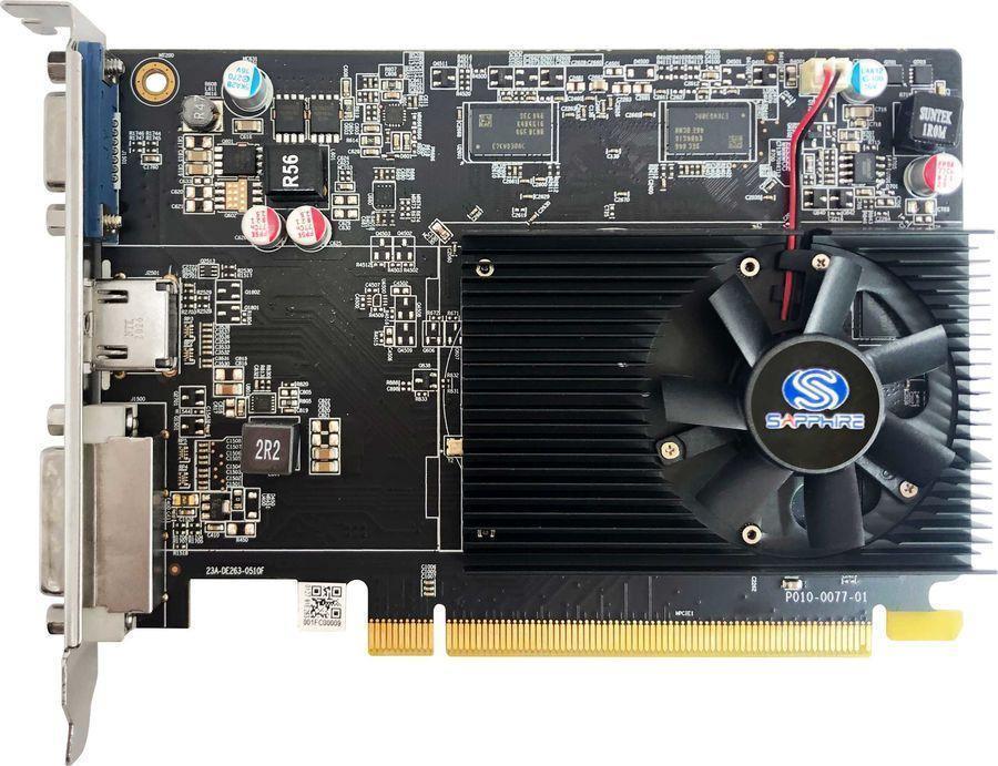 Купить SAPPHIRE AMD RADEON R7 240 4GB DDR3 PCI-E HDMI DVI-D ITX Single Slot 800MHz 1600Mbps effective (11216-35-20G) в магазине wardena.ru