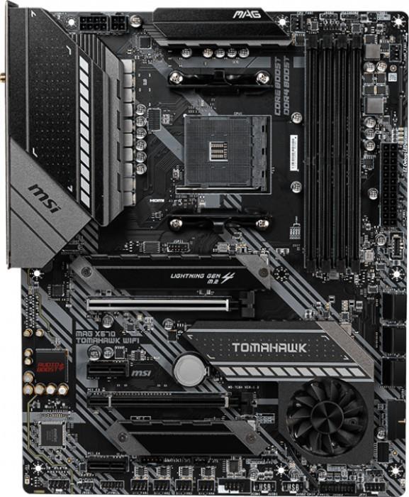 Купить MSI MAG X570 TOMAHAWK WIFI - Motherboard - ATX - Socket AM4 - AMD X570 Chipsatz - USB-C Gen2, USB 3.2 Gen 1, USB 3.2 Gen 2 - Bluetooth, 2.5 Gigabit LAN, Wi-Fi - Onboard-Grafik (CPU erforderlich) - HD Audio (8-Kanal) (7C84-001R) в магазине wardena.ru