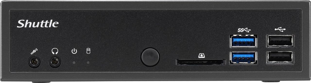 Купить Shuttle XPC slim DQ170 - Barebone - Slim-PC - LGA1151 Socket - Intel Q170 - keine CPU - RAM 0 GB - GigE в магазине wardena.ru