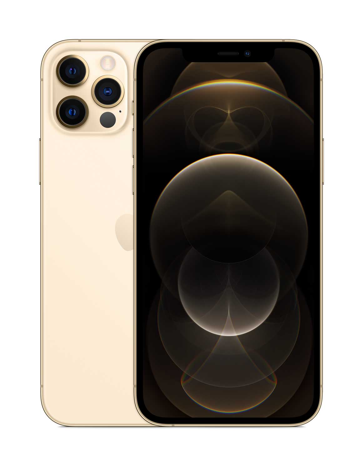 Купить Apple iPhone 12 Pro - 5G Smartphone - Dual-SIM / Internal Memory 128 GB - OLED-Display - 6.1" - 2532 x 1170 Pixel - Triple-Kamera 12 MP, 12 MP, 12 MP - front camera 12 MP - Gold (MGMM3ZD/A) в магазине wardena.ru