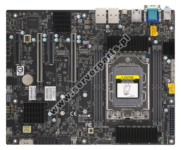 Купить Motherboard Supermicro MBD-H13SRA-TF TRX50 LGA4844 AMD Ryzen Threadripper PRO 7000 SATA M.2 DDR5 в магазине wardena.ru