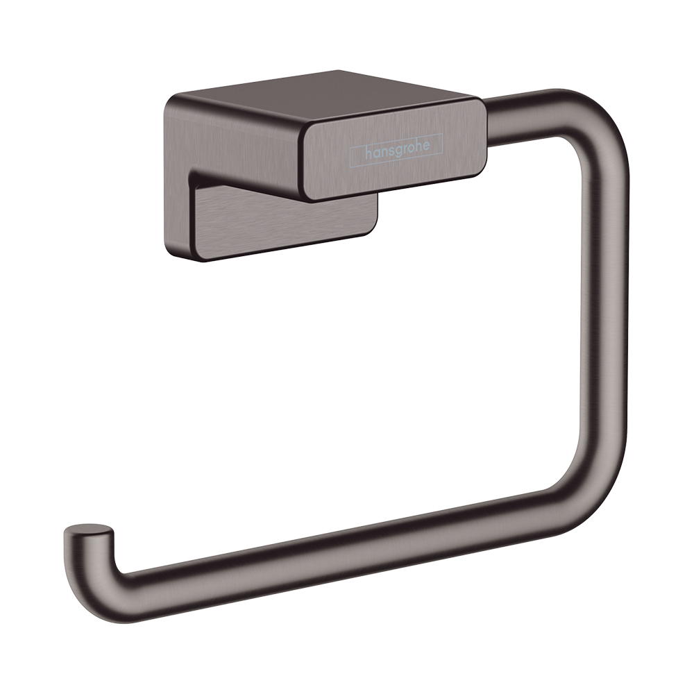 Купить Hansgrohe AddStoris Держатель рулона туалетной бумаги хром-черный матовый 41771340 в магазине wardena.ru