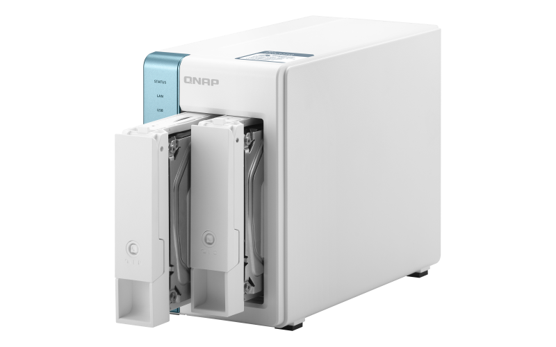 Купить QNAP TS-231P3 - NAS-Server - 2 Schächte - 12 TB - SATA 6Gb/s - HDD - RAID 0, 1, JBOD - RAM 2 GB - 2.5 Gigabit Ethernet - iSCSI Support (TS-231P3-2G/12TBVN) в магазине wardena.ru