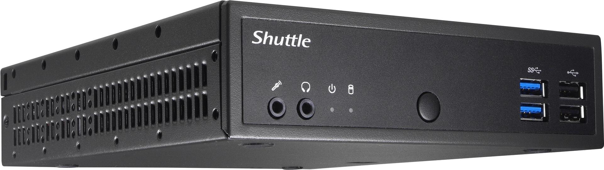 Купить Shuttle XPC slim DH02U - Barebone - Slim-PC - 1 x Celeron 3865U ULV - NVIDIA GeForce GTX 1050 - GigE (DH02U) в магазине wardena.ru