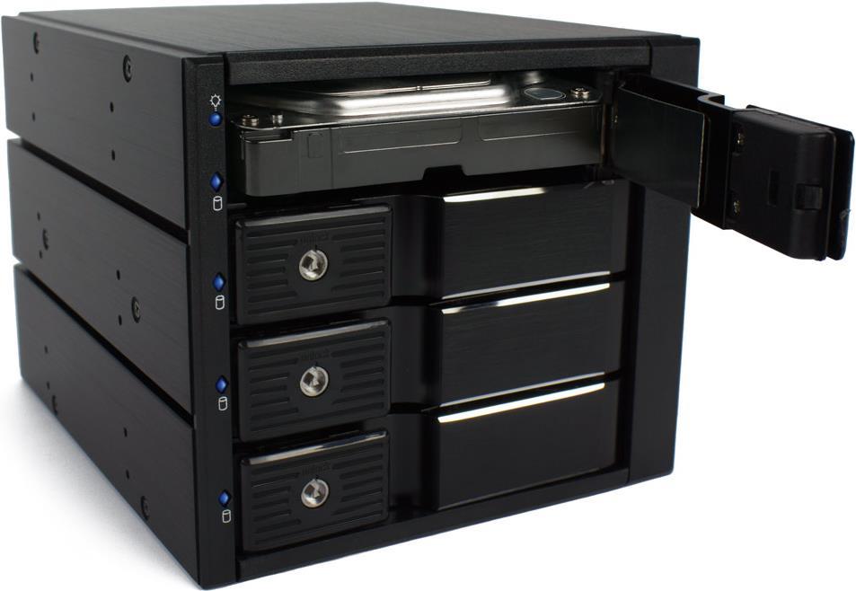Купить FANTEC BP-SA3141 - Internes RAID-Gehäuse - 3.5" (8,9 cm) - SATA 6Gb/s / SAS 6Gb/s - 600MBps - SAS 6Gb/s, SATA 6Gb/s - Schwarz (2186) в магазине wardena.ru