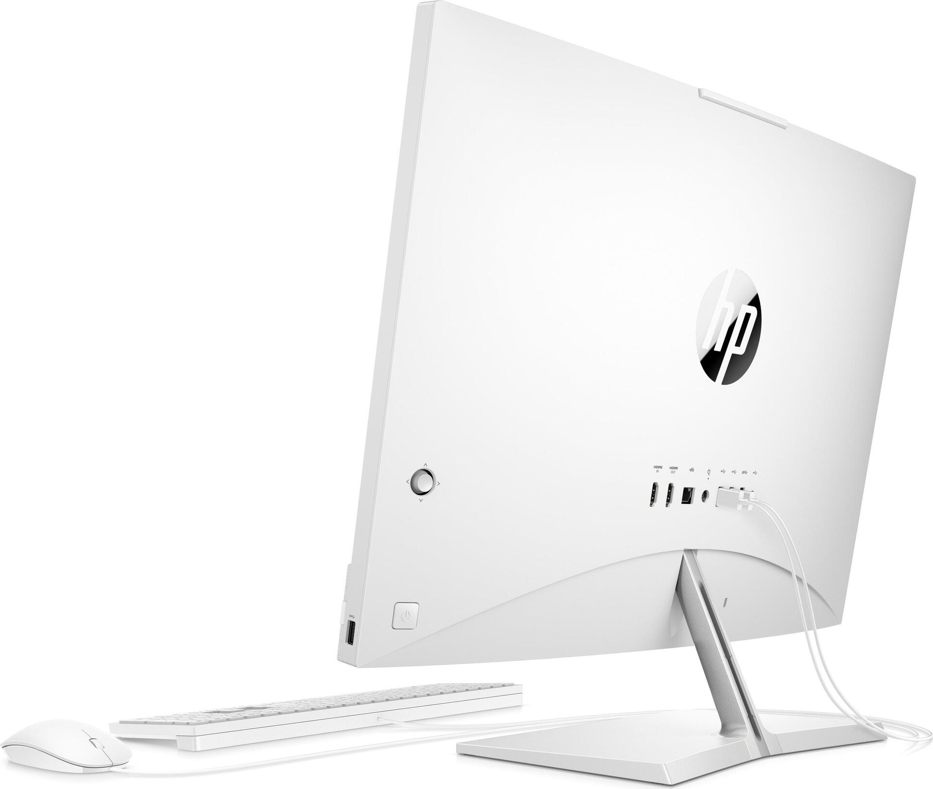 Купить HP Pavilion 24-ca0400ng - All-in-One (Komplettlösung) - Ryzen 5 5500U / 2,1 GHz - RAM 16GB - SSD 512GB - NVMe - Radeon Graphics - GigE - WLAN: 802,11a/b/g/n/ac, Bluetooth 5,0 - Win 11 Home - Monitor: LED 60,5 cm (23.8") (735R5EA#ABD) в магазине wardena.ru