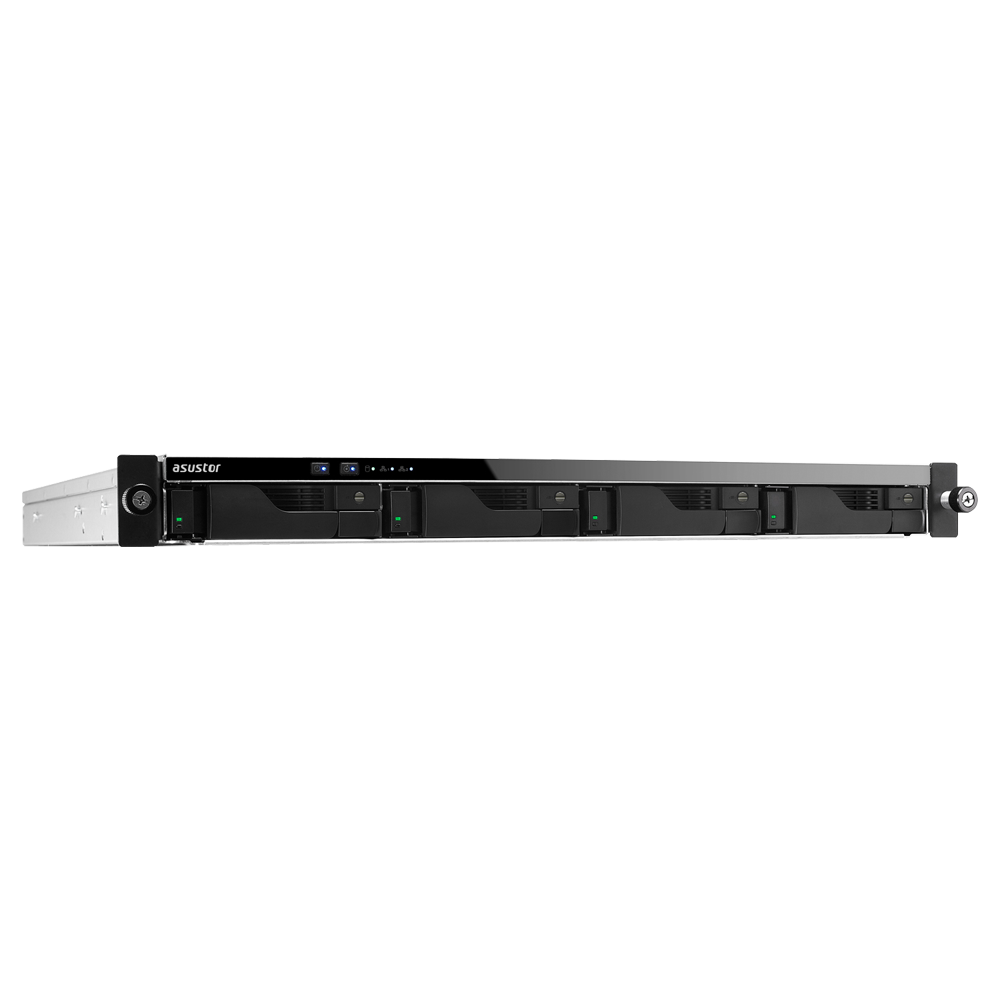 Купить ASUSTOR AS6204RS - NAS-Server - 4 Schächte - SATA 6Gb/s / eSATA 6Gb/s - RAID 0, 1, 5, 6, 10, JBOD - RAM 4 GB - Gigabit Ethernet - iSCSI Support - 1U (90IX0101-BW3S10) в магазине wardena.ru