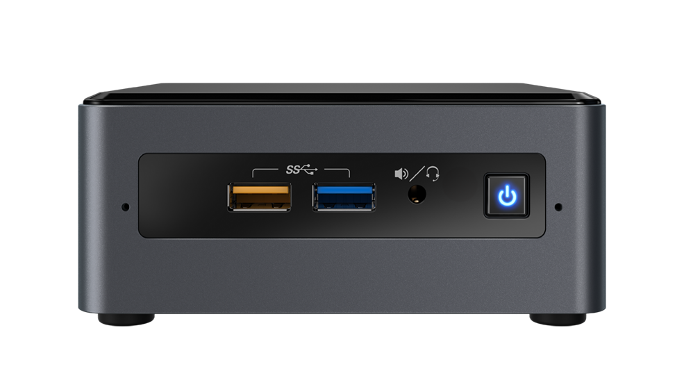 Купить Intel Next Unit of Computing Kit NUC7PJYH - Barebone - Mini-PC - 1 x Pentium Silver J5005 / 1.5 GHz - UHD Graphics 605 - GigE, Bluetooth 5.0 - WLAN: 802.11a/b/g/n/ac, Bluetooth 5.0 (BOXNUC7PJYH2) в магазине wardena.ru