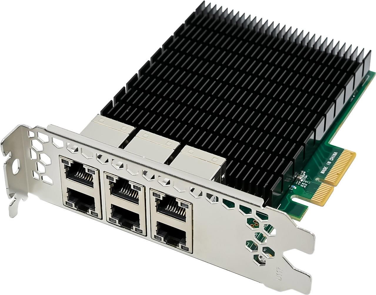 Купить InLine 6-fach Gigabit Netzwerkkarte 6x RJ45 1 Gb/s PCIe x4 (51127C) в магазине wardena.ru
