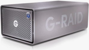 Купить SanDisk G-RAID 2 Externe Festplatte 40000 GB Grau (SDPH62H-040T-MBAAD) в магазине wardena.ru