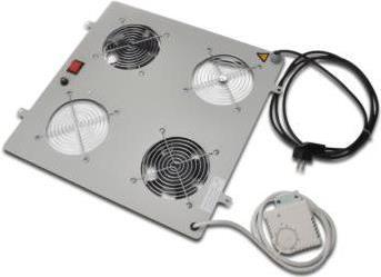 Купить Digitus DN-19 FAN-2-N - Rack-Lüftereinsatz mit Thermostat (2 Lüfter) - Hellgrau, RAL 7035 - 48,3 cm (19") (DN-19 FAN-2-N) в магазине wardena.ru