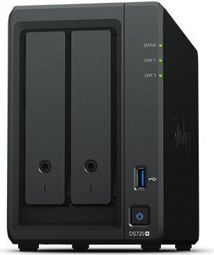 Купить Synology Disk Station DS720+ - NAS-Server - 2 Schächte - RAID 0, 1, JBOD - RAM 2 GB - Gigabit Ethernet - iSCSI (DS720+) в магазине wardena.ru