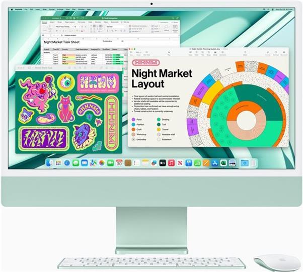 Купить Apple iMAC 24" Silver/M3-8C-CPU,10C-GPU/16GB/2TB SSD/NK-ID-Deutsch/MM2/1GB Ethernet (Z19D_61_DE_CTO) в магазине wardena.ru