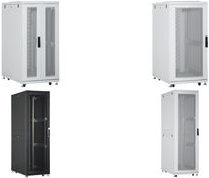 Купить Digitus - Schrank - Netzwerkschrank - Hellgrau, RAL 7035 - 26U - 48.3 cm (19") (DN-19 SRV-26U-1) в магазине wardena.ru