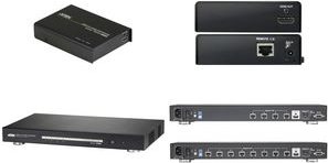 Купить ATEN VS1814T HDMI Over Single Cat 5 Splitter - Erweiterung für Video/Audio - HDMI - 4 Anschlüsse - bis zu 100 m (VS1814T) в магазине wardena.ru
