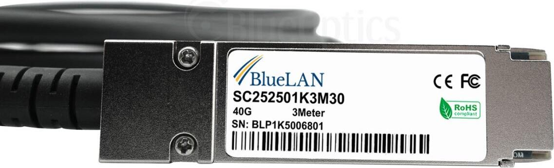 Купить BlueOptics CAB-NIC40G30M-QSFP kompatibles BlueLAN DAC QSFP SC252501K3M30 (CAB-NIC40G30M-QSFP-BL) в магазине wardena.ru