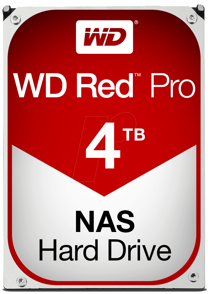 Купить WD Red Pro NAS Hard Drive WD4003FFBX - Festplatte - 4 TB - intern - 3.5" (8.9 cm) - SATA 6Gb/s - 7200 U/min - Puffer: 256 MB в магазине wardena.ru