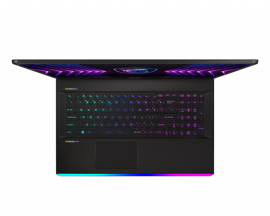 Купить MSI Gaming GE77HX 12UHS-052FR Raider i7-12800HX Notebook 43,9 cm (17.3" ) Full HD Intel® Core™ i7 32 GB DDR5-SDRAM 1000 GB SSD NVIDIA GeForce RTX 3080 Ti Wi-Fi 6E (802.11ax) Windows 11 Pro Schwarz (9S7-17K514-052) в магазине wardena.ru