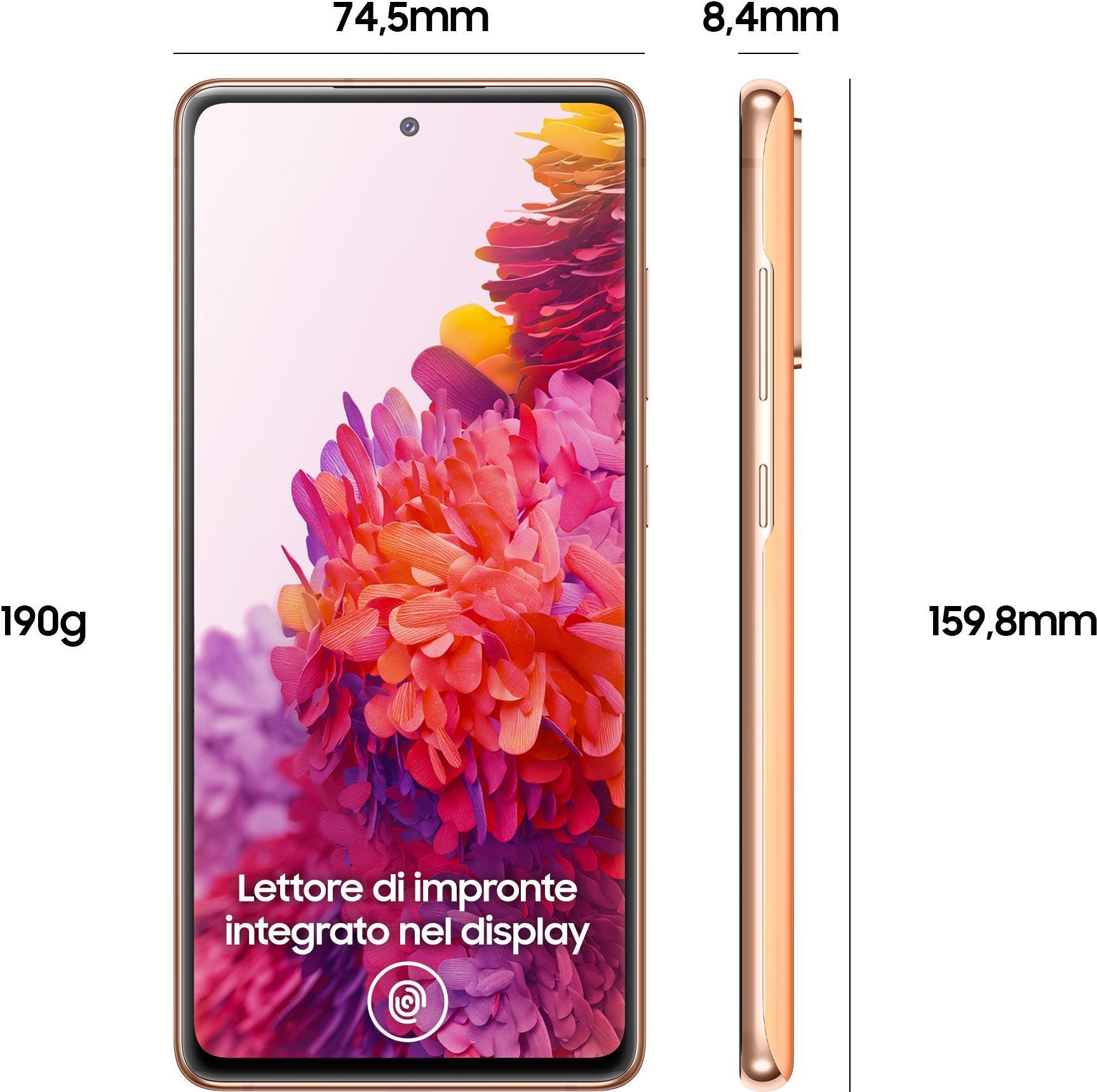 Купить Samsung Galaxy S20 FE - 4G Smartphone - Dual-SIM - RAM 6 GB / Internal Memory 128 GB - microSD slot - OLED-Display - 6.5" - 2400 x 1080 Pixel (120 Hz) - Triple-Kamera 12 MP, 12 MP, 8 MP - front camera 32 MP - Cloud Orang (SM-G780GZODEUE) в магазине wardena.ru