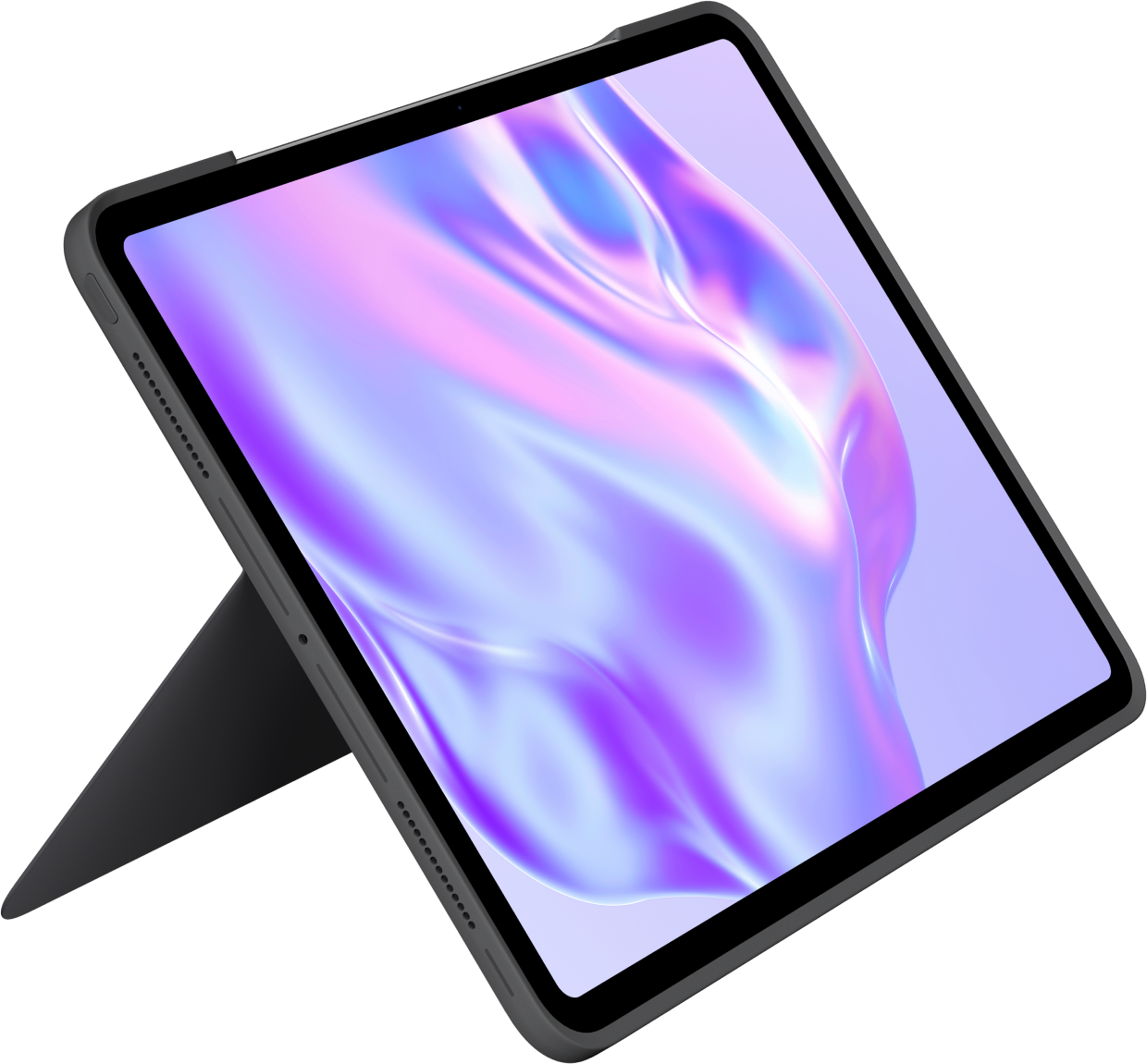 Купить Logitech Combo Touch - Tastatur und Foliohülle - mit Trackpad - hinterleuchtet - Apple Smart connector - QWERTY - Spanisch - Graphite - für Apple 13-inch iPad Pro (M4) (920-012667) в магазине wardena.ru