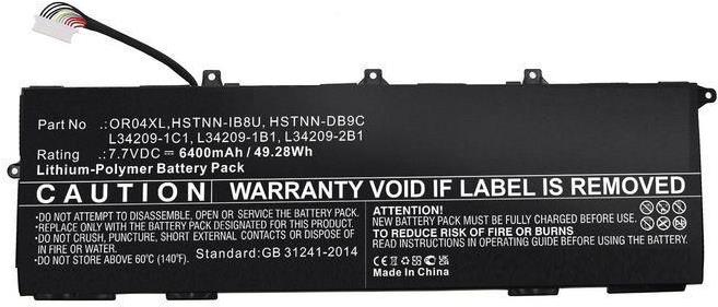 Купить CoreParts Laptop Battery 52Wh Li-Polymer 7.7V 6700mAh - Batterie - 6.700 mAh (L34449-002-CP) в магазине wardena.ru